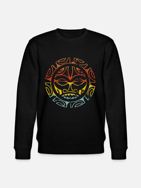 Maori aztec tattoo - Stanley/Stella CHANGER Unisex Organic Sweatshirt - black