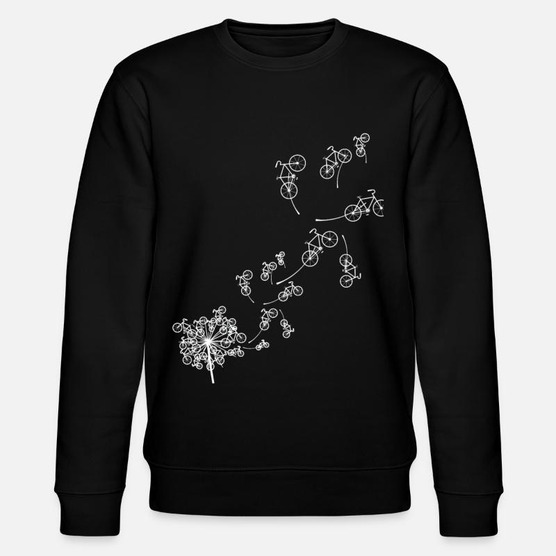 Pusteblume Löwenzahn - Stanley/Stella Unisex Bio-Sweatshirt CHANGER  - Schwarz