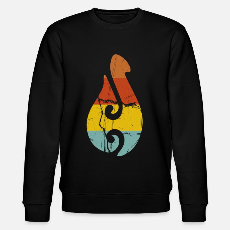 Tatouage langue maorie haka - Sweat bio CHANGER Stanley/Stella Unisexe - noir