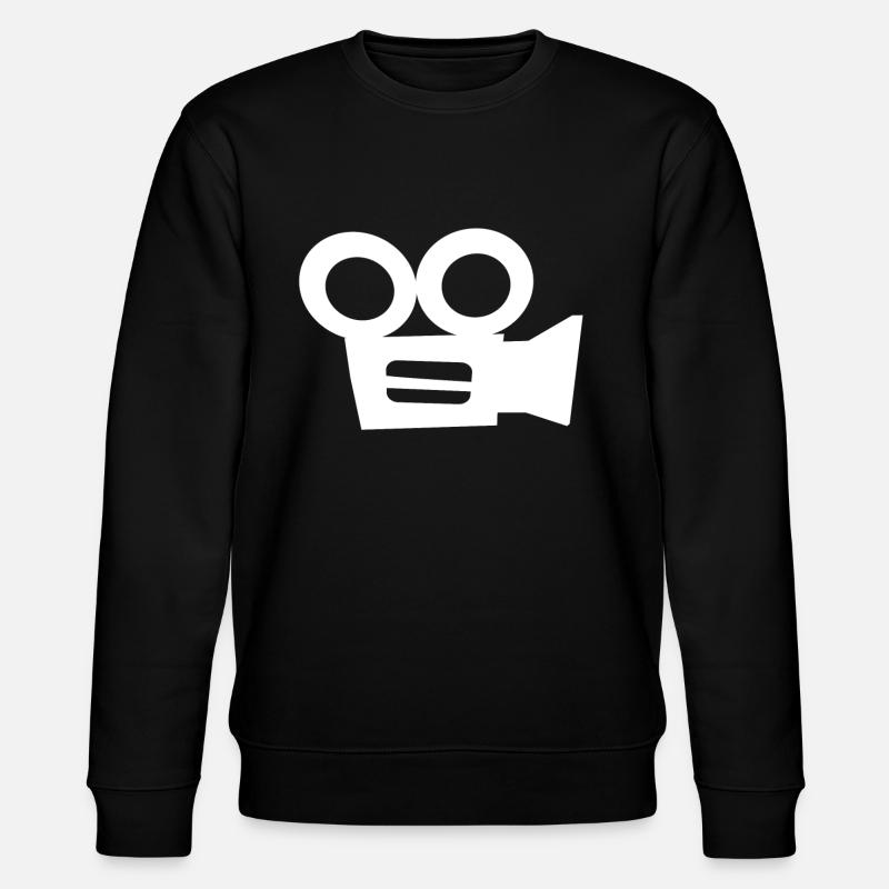 camera operator - Stanley/Stella CHANGER Unisex Organic Sweatshirt - black