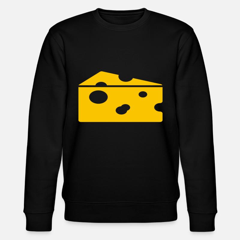 Käse - Stanley/Stella Unisex Bio-Sweatshirt CHANGER  - Schwarz