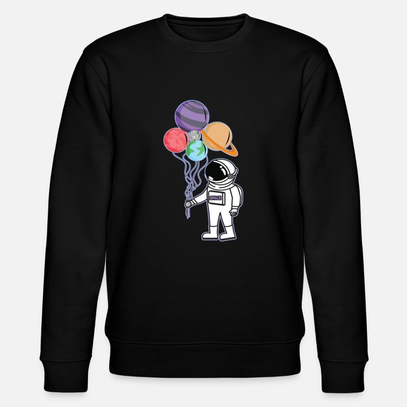 Astronaute espace extra-atmosphérique Nasa - Sweat bio CHANGER Stanley/Stella Unisexe - noir