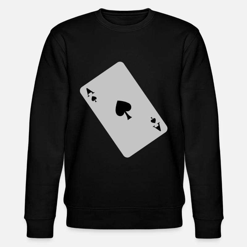 As de pique - Sweat bio CHANGER Stanley/Stella Unisexe - noir