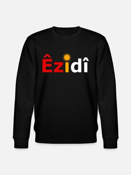 Ezidi mit yezidi Flagge - Stanley/Stella Unisex Bio-Sweatshirt CHANGER - Schwarz