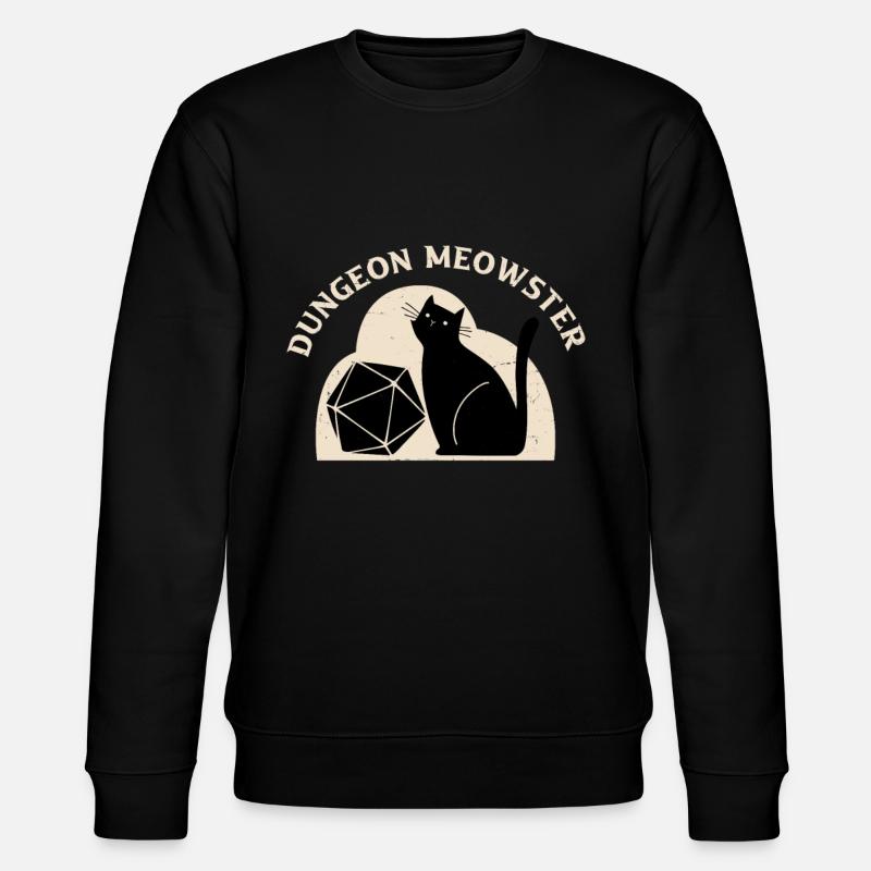 Donjon Meowster - Sweat bio CHANGER Stanley/Stella Unisexe - noir