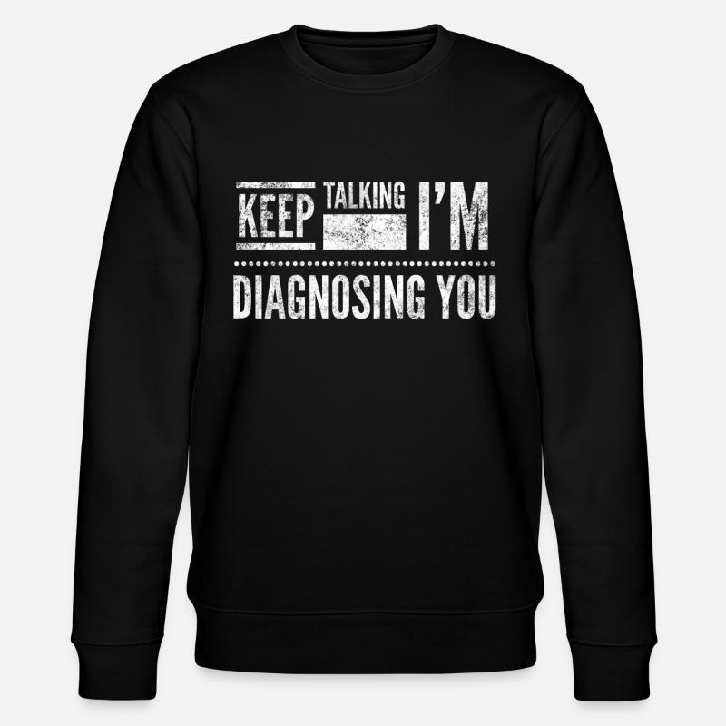 Psychology Therapist - Stanley/Stella CHANGER Unisex Organic Sweatshirt - black