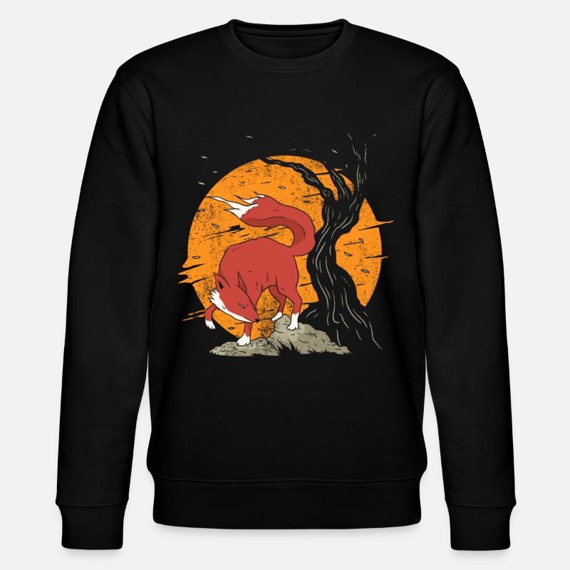 Kitsune Aesthetic Anime Cadeaux - Sweat bio CHANGER Stanley/Stella Unisexe - noir