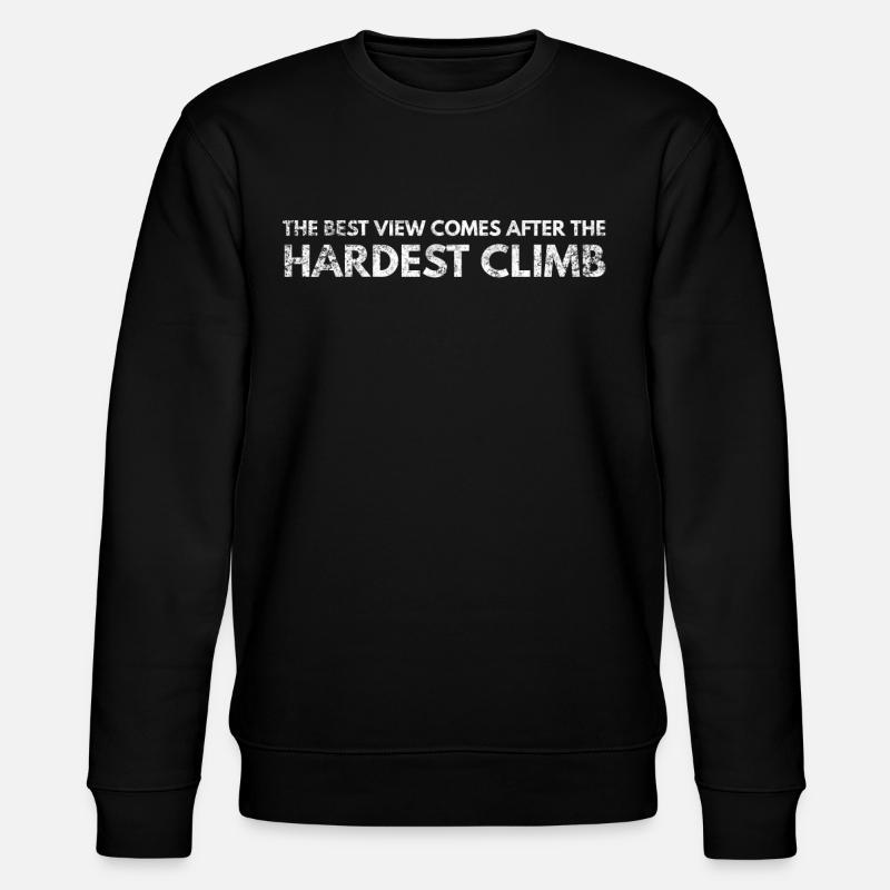 Climbing view - Stanley/Stella CHANGER Unisex Organic Sweatshirt - black