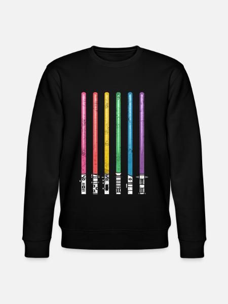 Pride Regenbogen CSD LGBT - Stanley/Stella Unisex Bio-Sweatshirt CHANGER - Schwarz