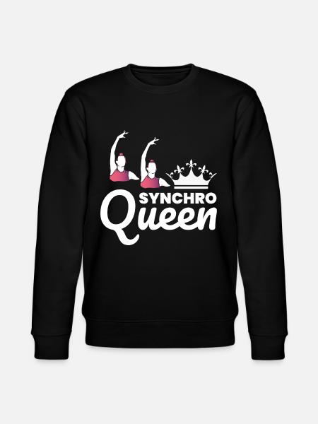 Synchro Schwimmer Synchronschwimmen Lustig - Stanley/Stella Unisex Bio-Sweatshirt CHANGER  - Schwarz