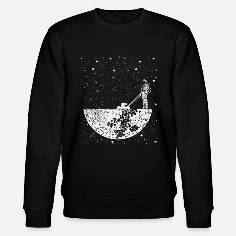 Tondre la pelouse Astronaute - Sweat bio CHANGER Stanley/Stella Unisexe - noir