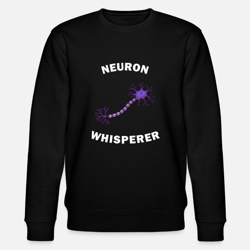 Neuron Whisperer - Stanley/Stella CHANGER Unisex Organic Sweatshirt - black