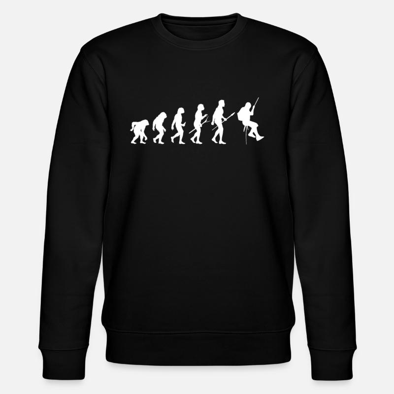 Cave Explorer - Stanley/Stella CHANGER Unisex Organic Sweatshirt - black