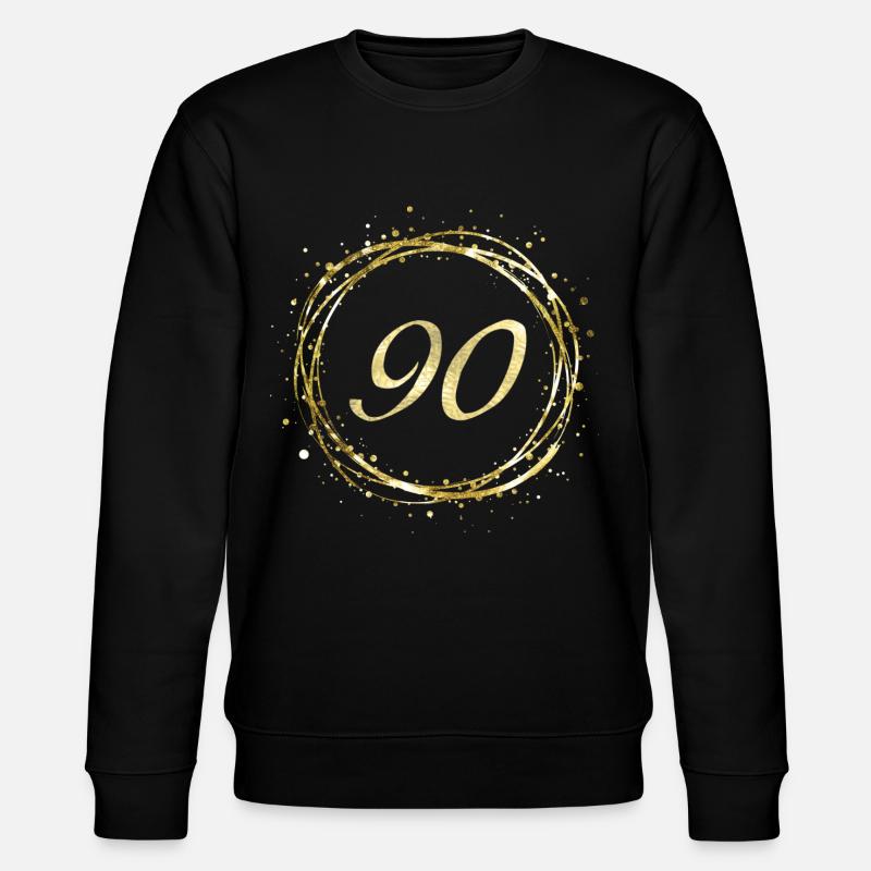 90 - Stanley/Stella Unisex Bio-Sweatshirt CHANGER  - Schwarz