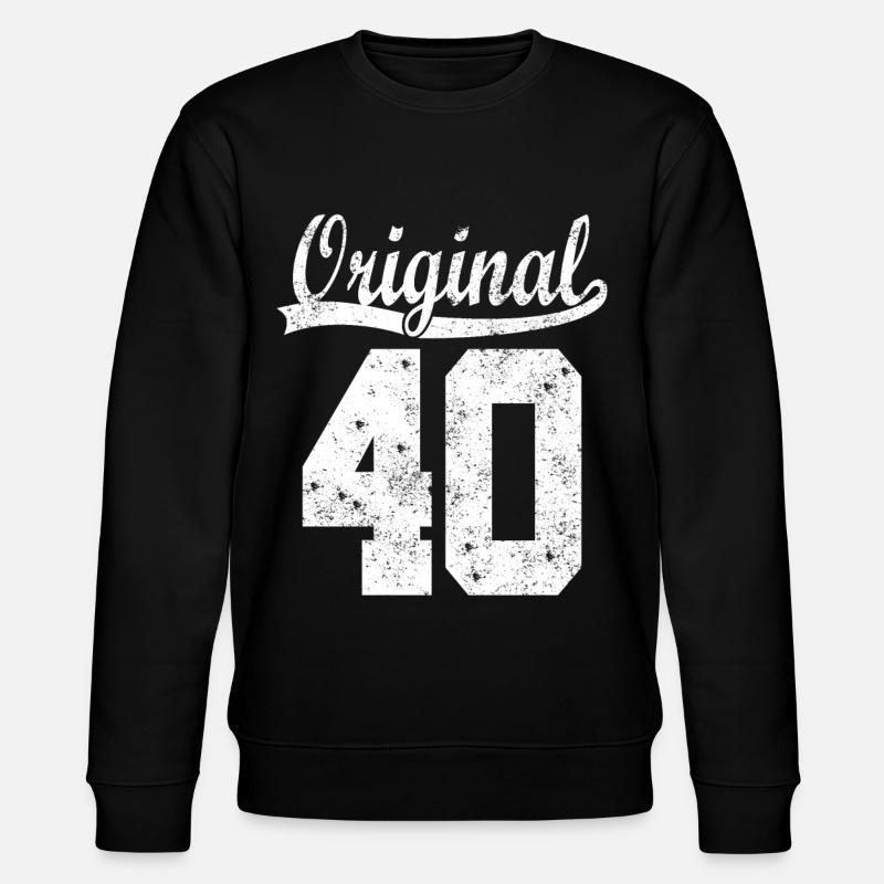 Original de 40 - Sweat bio CHANGER Stanley/Stella Unisexe - noir