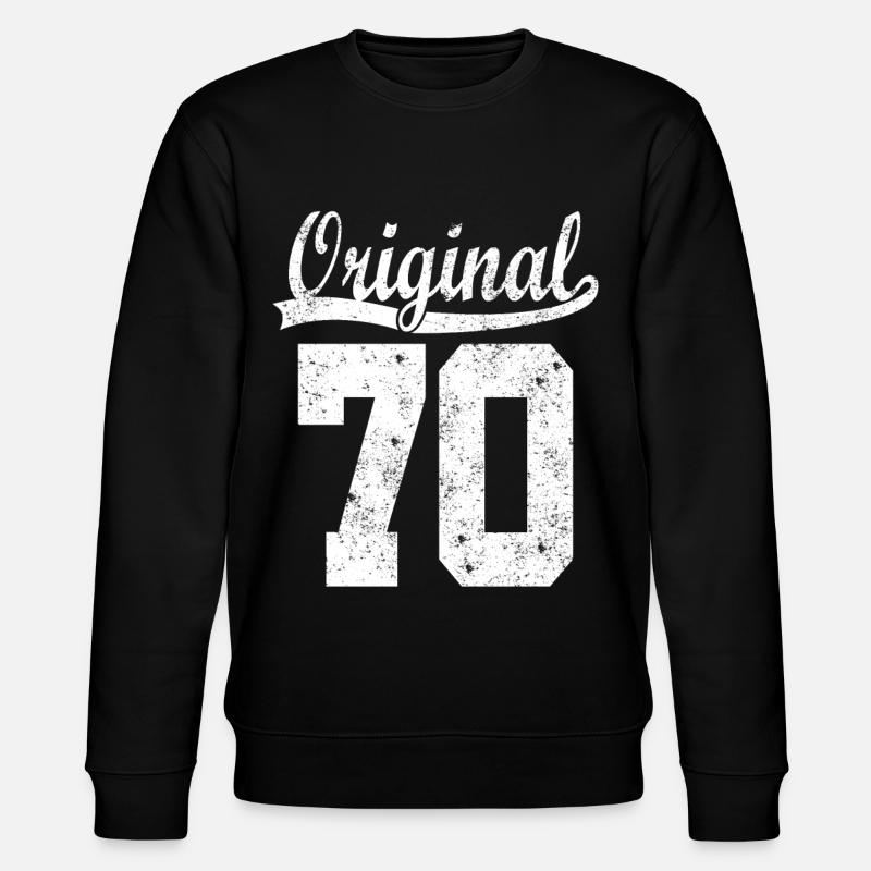 Original de 70 - Sweat bio CHANGER Stanley/Stella Unisexe - noir