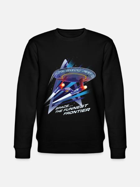 Star Trek Lower Decks Space… The Funniest Frontier - Stanley/Stella Unisex Bio-Sweatshirt CHANGER  - Schwarz