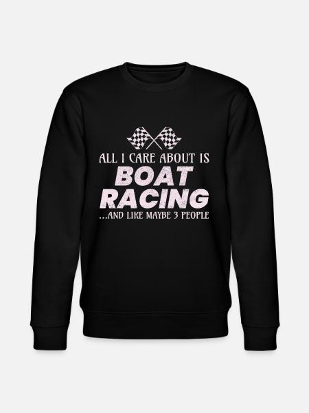 Boat Racing Powerboat Speedboat Offshore Race - Sudadera ecológica unisex CHANGER de Stanley/Stella - negro