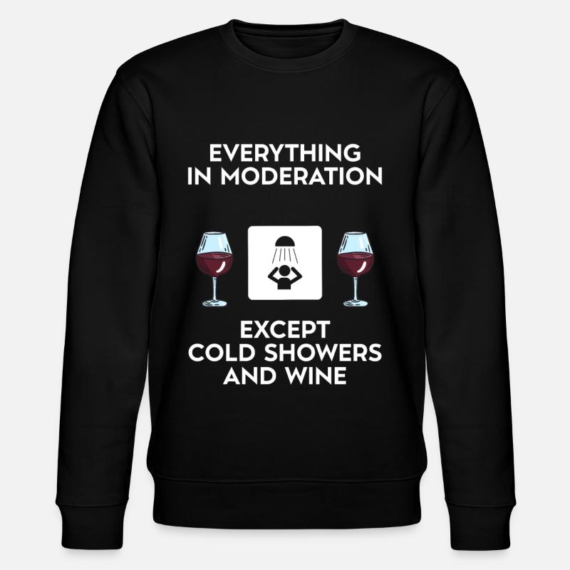 Bain de glace - Sweat bio CHANGER Stanley/Stella Unisexe - noir