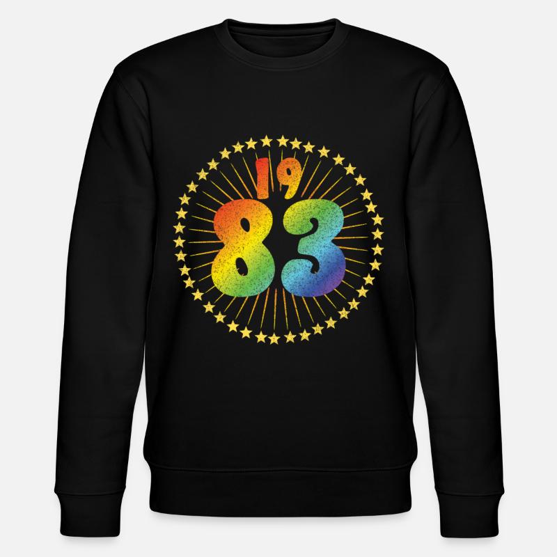 Rétro LGBT anniversaire 1983 - Sweat bio CHANGER Stanley/Stella Unisexe - noir