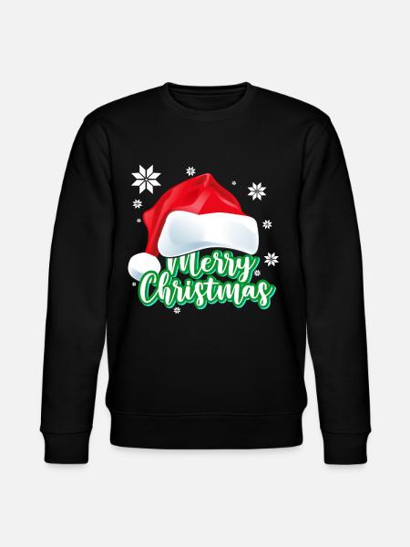 Merry Christmas - Sweat bio CHANGER Stanley/Stella Unisexe - noir