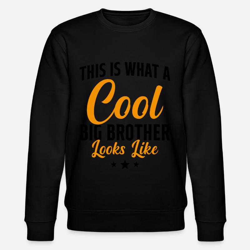 Grand Frère Cadeau Humour - Sweat bio CHANGER Stanley/Stella Unisexe - noir