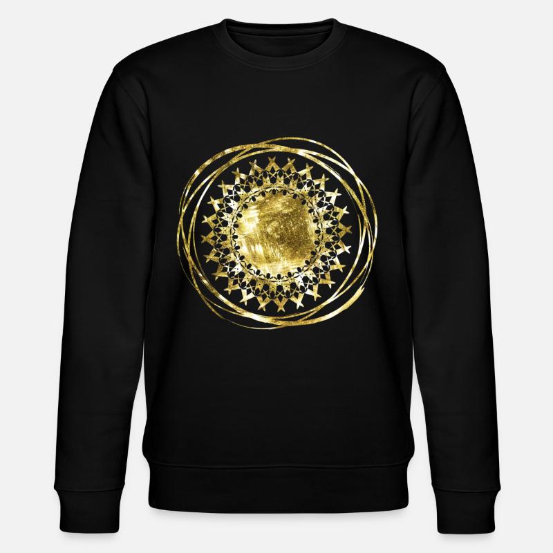 Mandala or - Sweat bio CHANGER Stanley/Stella Unisexe - noir