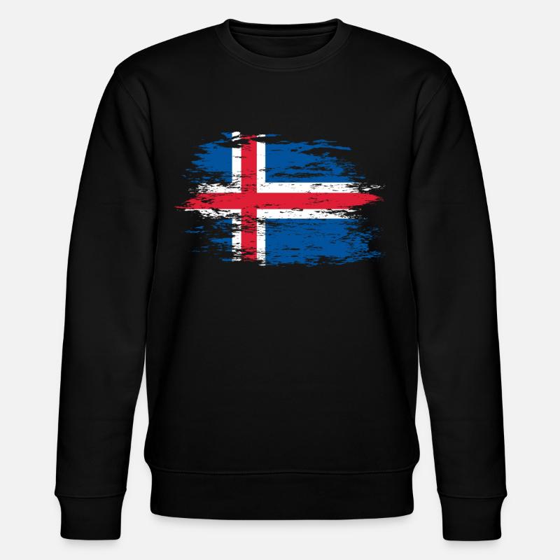 Islande utilisé - Sweat bio CHANGER Stanley/Stella Unisexe - noir