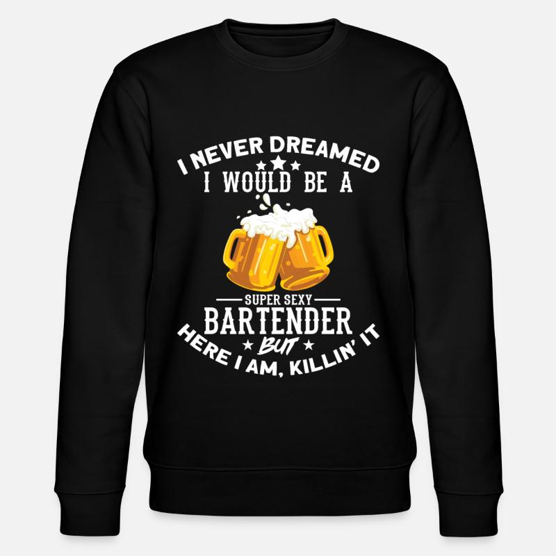 Bartender - Barkeeper - Stanley/Stella CHANGER Unisex Organic Sweatshirt - black