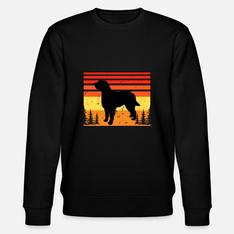 Briquet Griffon Vendeen Dog Silhouette Retro Sun - Sweat bio CHANGER Stanley/Stella Unisexe - noir