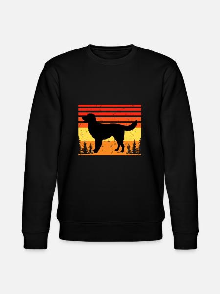 Allemand Pointer Chien Silhouette Rétro - Sweat bio CHANGER Stanley/Stella Unisexe - noir
