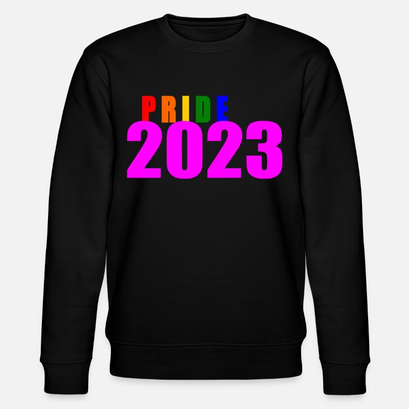Pride 2023 - Stanley/Stella Unisex Bio-Sweatshirt CHANGER  - Schwarz