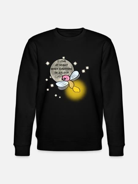 Little firefly - Stanley/Stella CHANGER Unisex Organic Sweatshirt - black