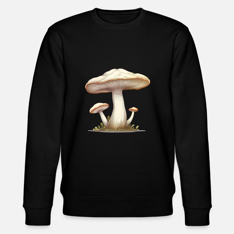 Collecte de champignons - Sweat bio CHANGER Stanley/Stella Unisexe - noir