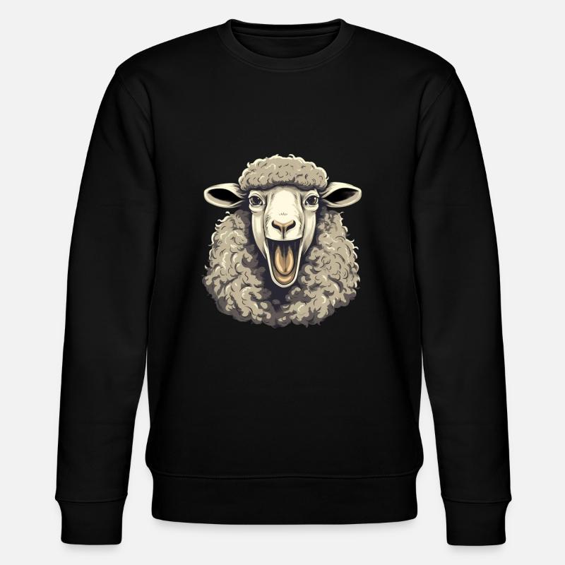 Mouton effrayant Halloween - Sweat bio CHANGER Stanley/Stella Unisexe - noir