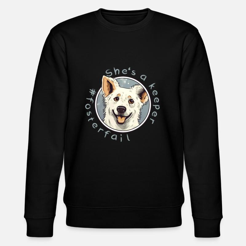 Pflegestellenversager - Stanley/Stella Unisex Bio-Sweatshirt CHANGER  - Schwarz