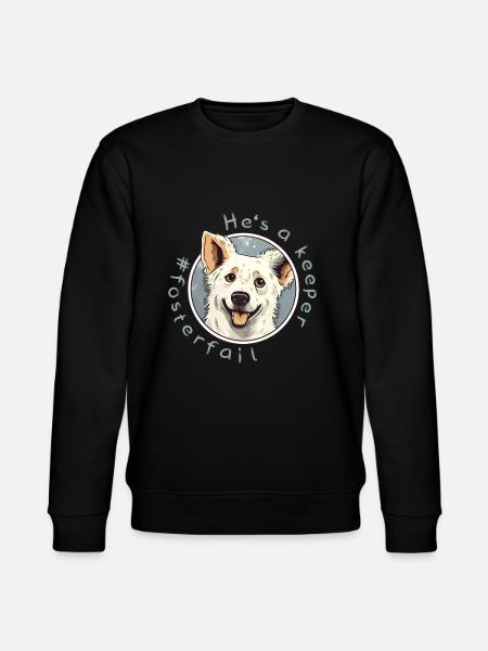 Caregiver failure - Stanley/Stella CHANGER Unisex Organic Sweatshirt - black