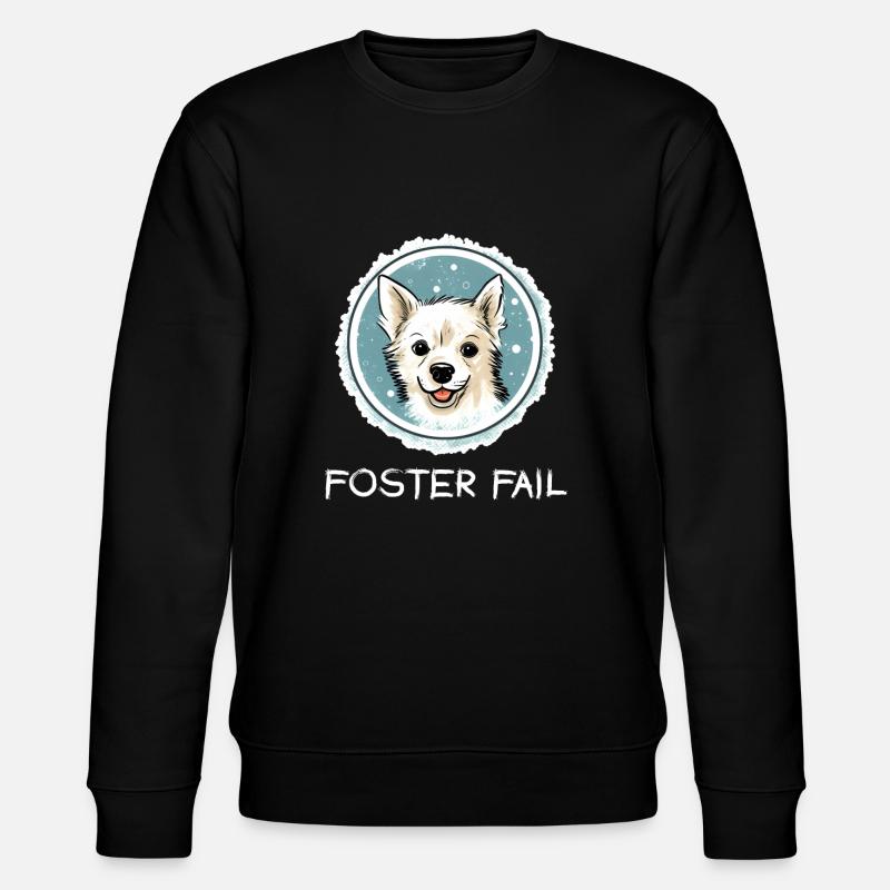 Pflegestellenversager - Stanley/Stella Unisex Bio-Sweatshirt CHANGER  - Schwarz