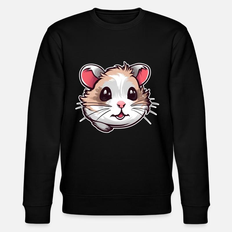 Hamster - Sweat bio CHANGER Stanley/Stella Unisexe - noir