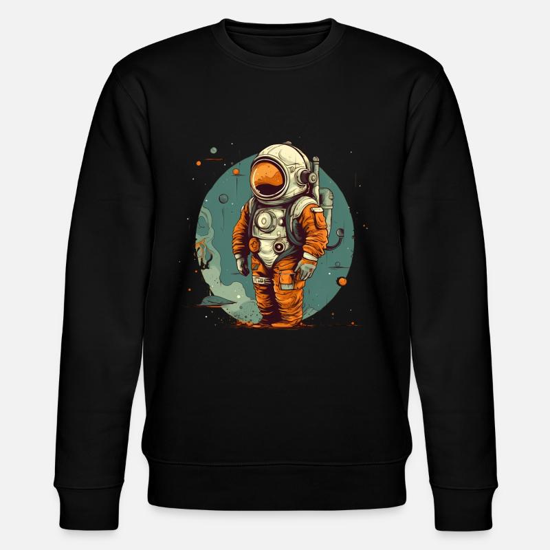 Astronaute - Sweat bio CHANGER Stanley/Stella Unisexe - noir