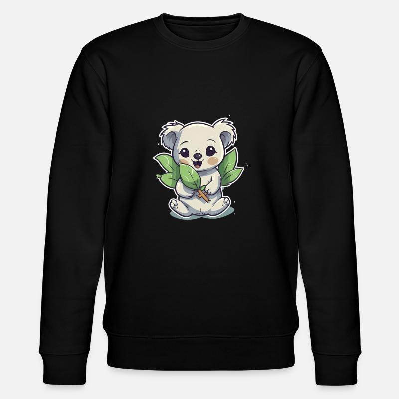 Koala - Stanley/Stella CHANGER Unisex Organic Sweatshirt - black