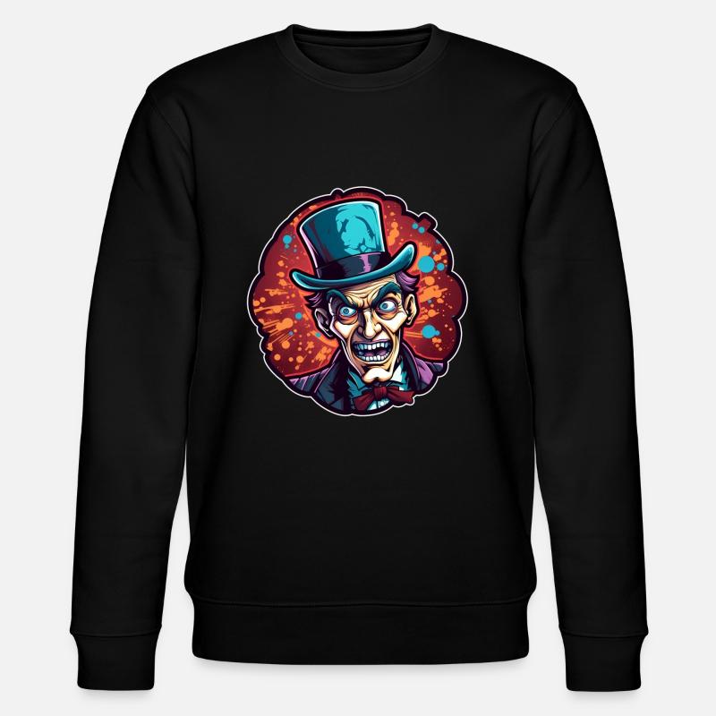Homme d’Halloween effrayant - Sweat bio CHANGER Stanley/Stella Unisexe - noir