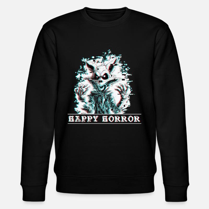 Halloween Skeleton - Stanley/Stella CHANGER Unisex Organic Sweatshirt - black
