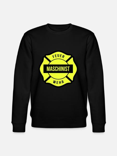Machinist Fire Brigade - Stanley/Stella CHANGER Unisex Organic Sweatshirt - black