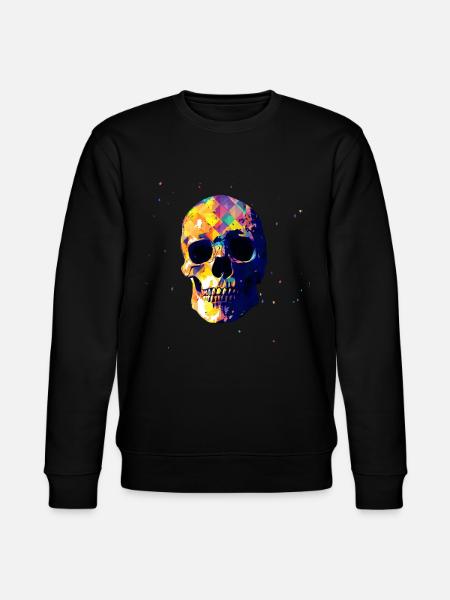 Skull - Stanley/Stella CHANGER Unisex Organic Sweatshirt - black