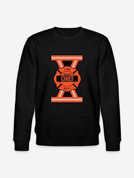 Chef adjoint des pompiers - Sweat bio CHANGER Stanley/Stella Unisexe - noir