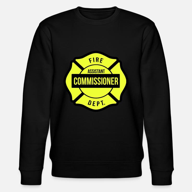 Chef adjoint du service d’incendie - Sweat bio CHANGER Stanley/Stella Unisexe - noir