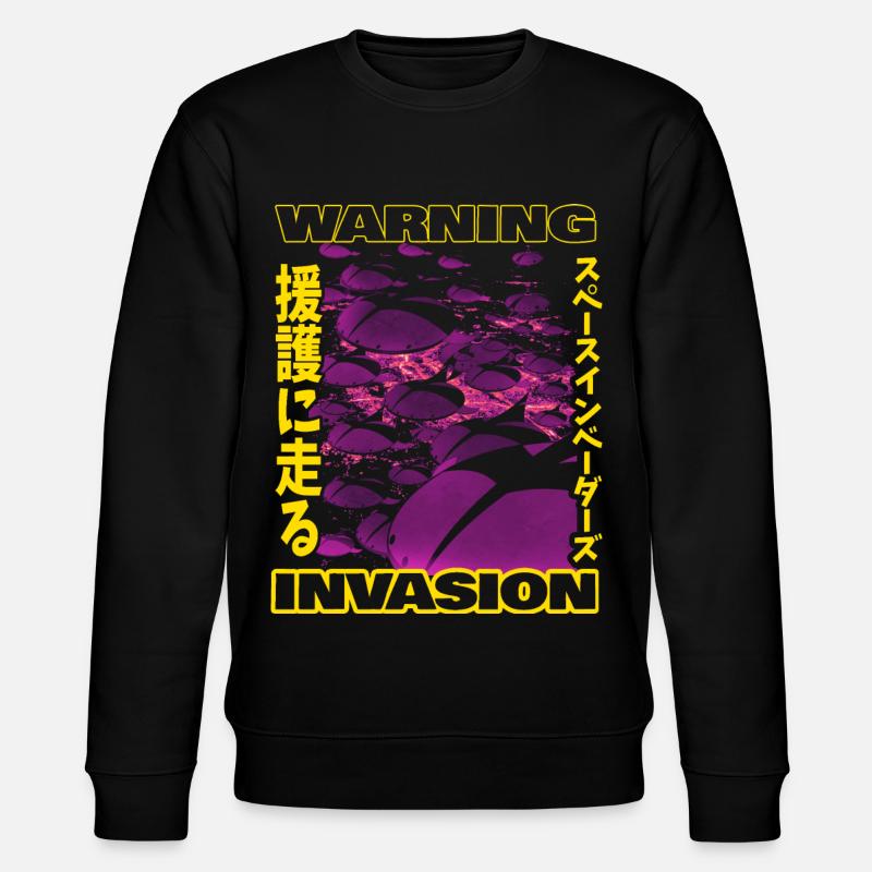 INVASION - Sweat bio CHANGER Stanley/Stella Unisexe - noir
