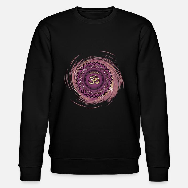 Sahasrara Septième Chakra - Sweat bio CHANGER Stanley/Stella Unisexe - noir