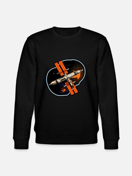 Satellite spatial - Sweat bio CHANGER Stanley/Stella Unisexe - noir